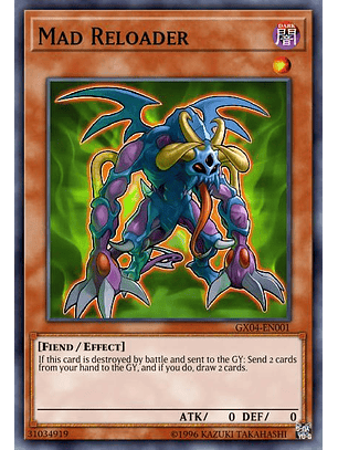 Mad Reloader - SGX3-ENG05 - Common 1st Edition