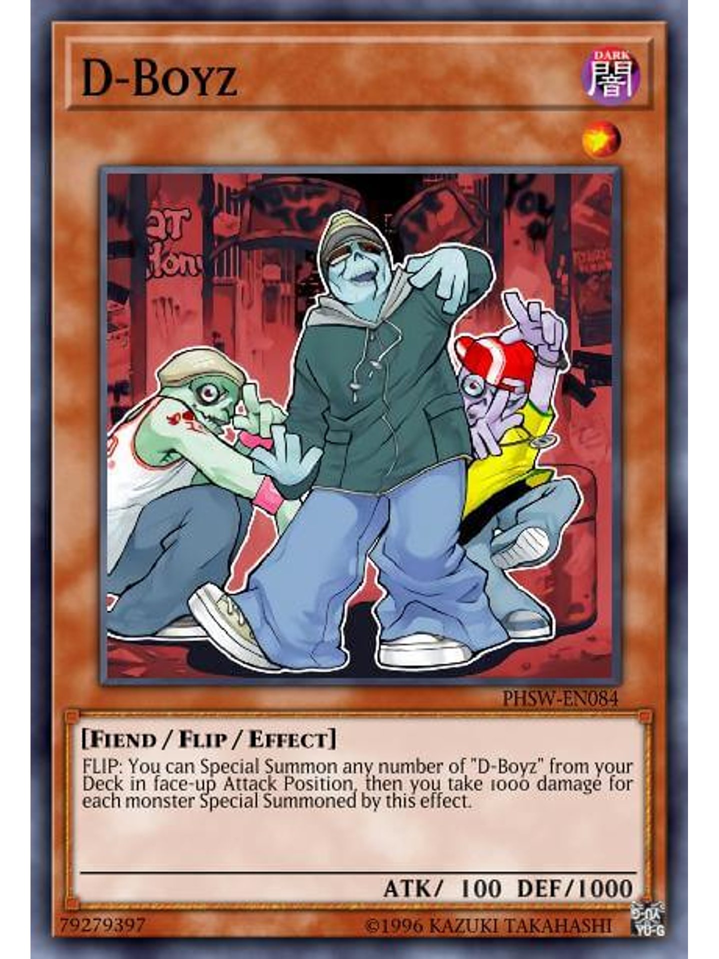 D-Boyz - SGX3-ENG06 - Common 1st Edition 1