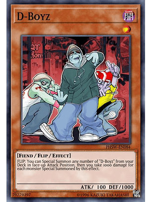 D-Boyz - SGX3-ENG06 - Common 1st Edition