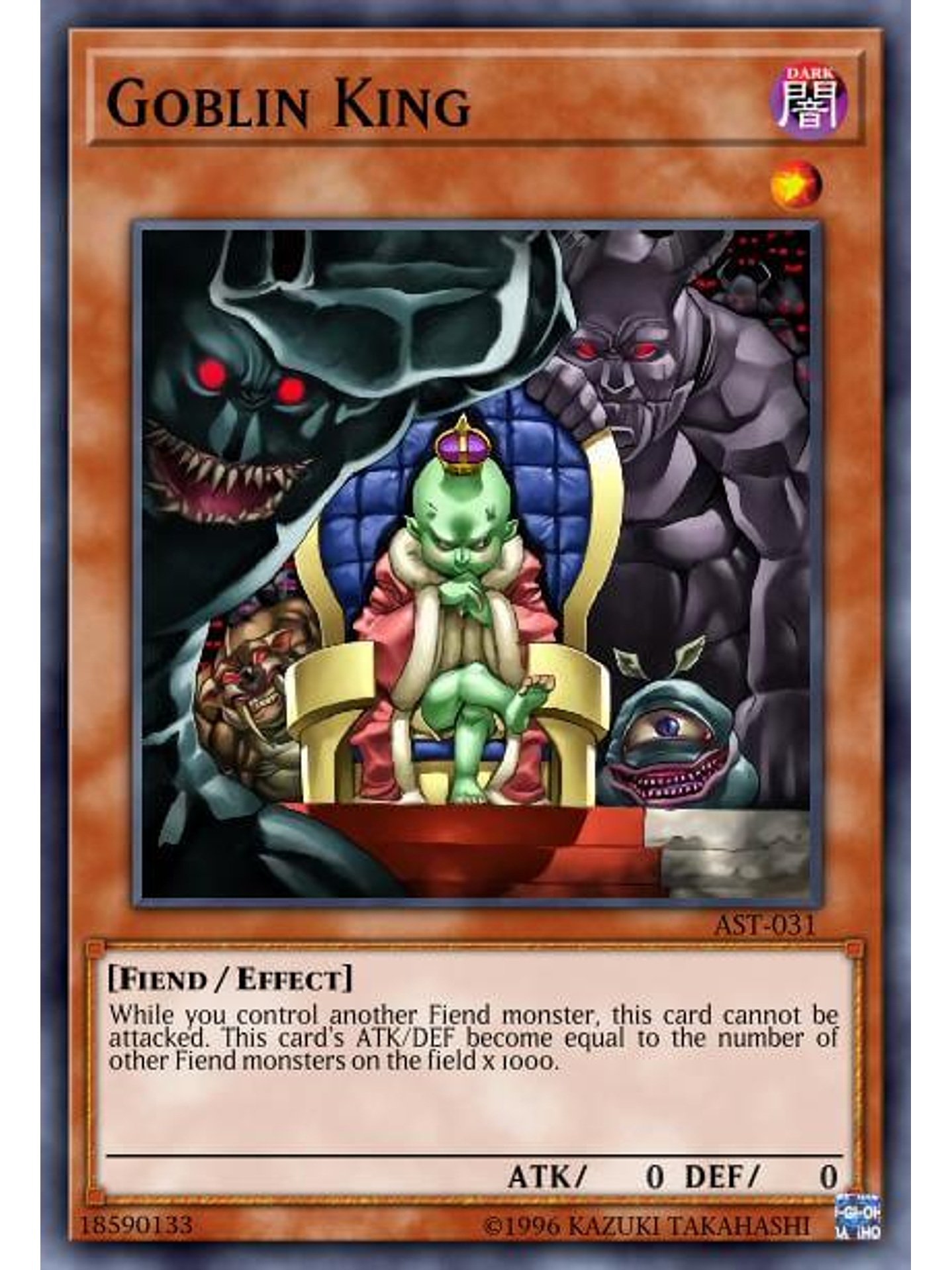 Goblin King - SGX3-ENG08 - Common 1st Edition 1