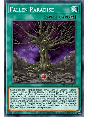 Fallen Paradise - SGX3-ENG10 - Common 1st Edition