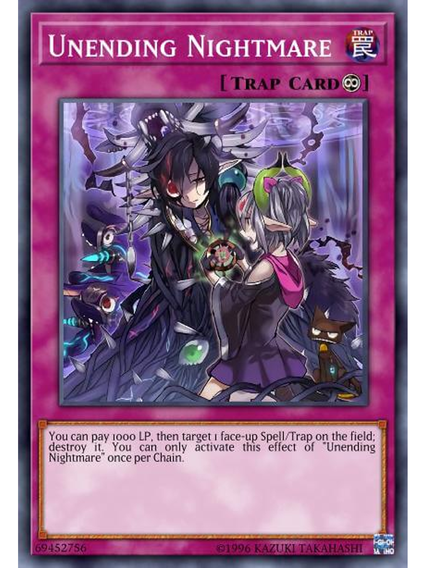 Unending Nightmare - SGX3-ENG16 - Common 1st Edition 1