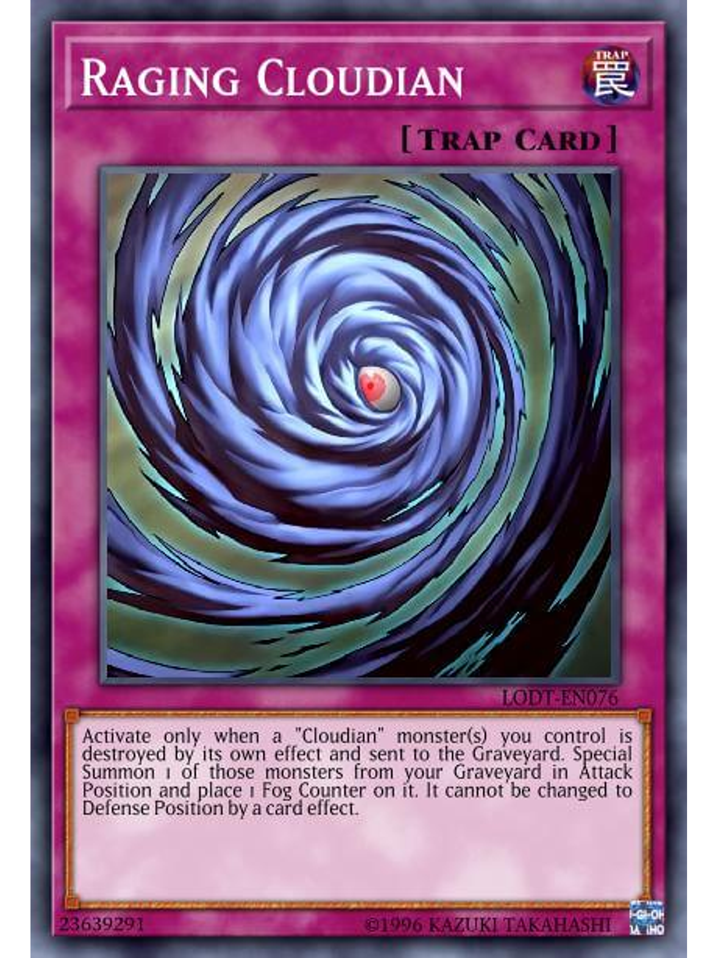 Raging Cloudian - SGX3-ENH18 - Common 1st Edition 1