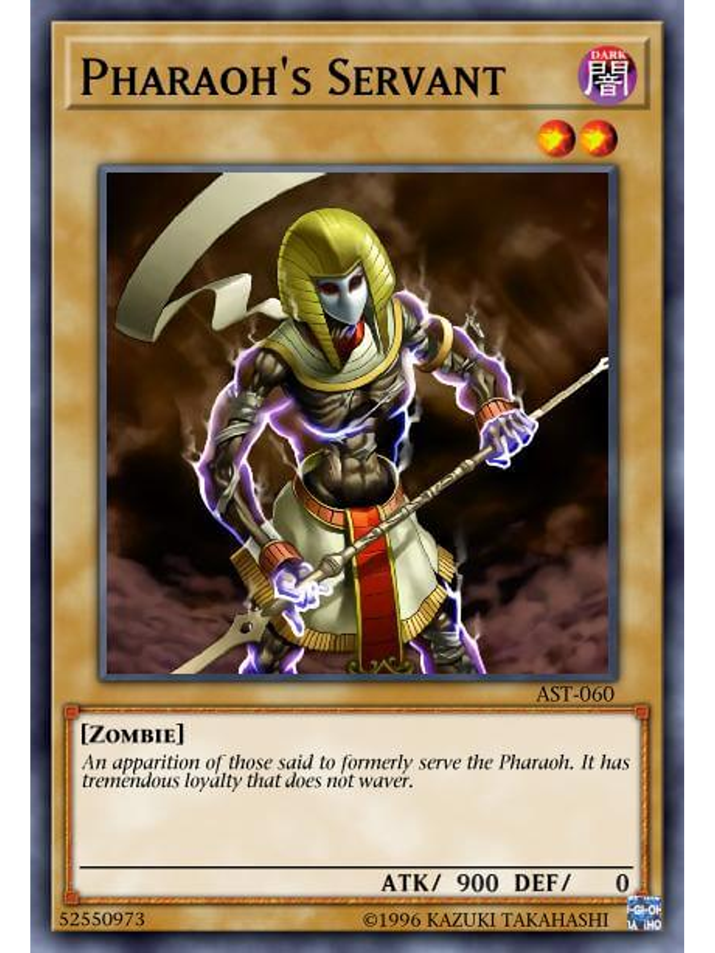 Pharaoh's Servant - SGX3-ENI03 - Common 1st Edition 1