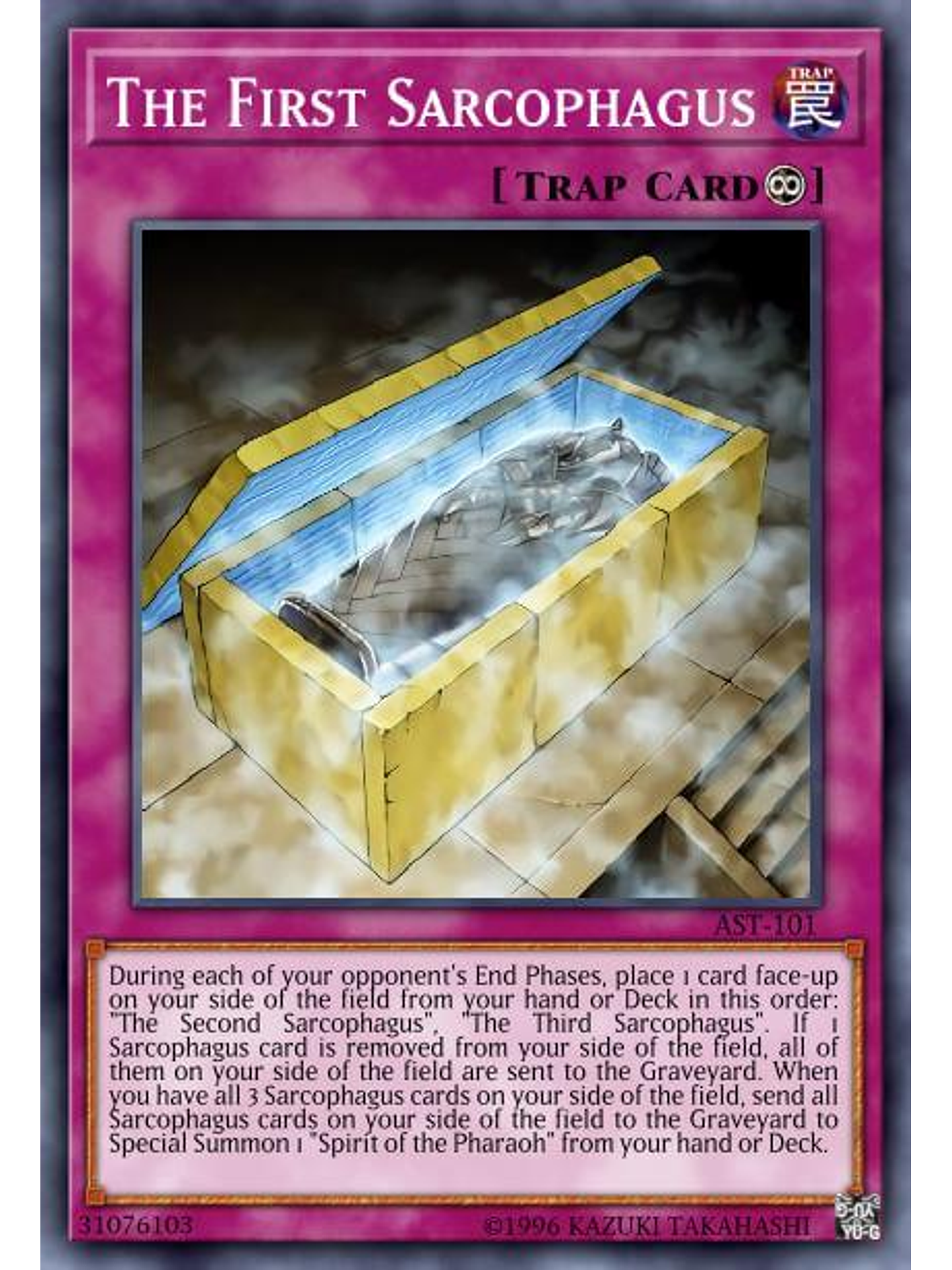 The First Sarcophagus - SGX3-ENI06 - Common 1st Edition 1