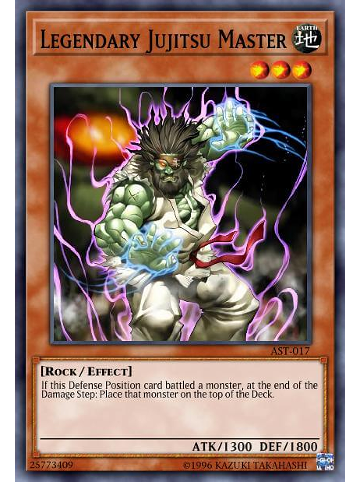 Legendary Jujitsu Master - SGX3-ENI15 - Common 1st Edition 1