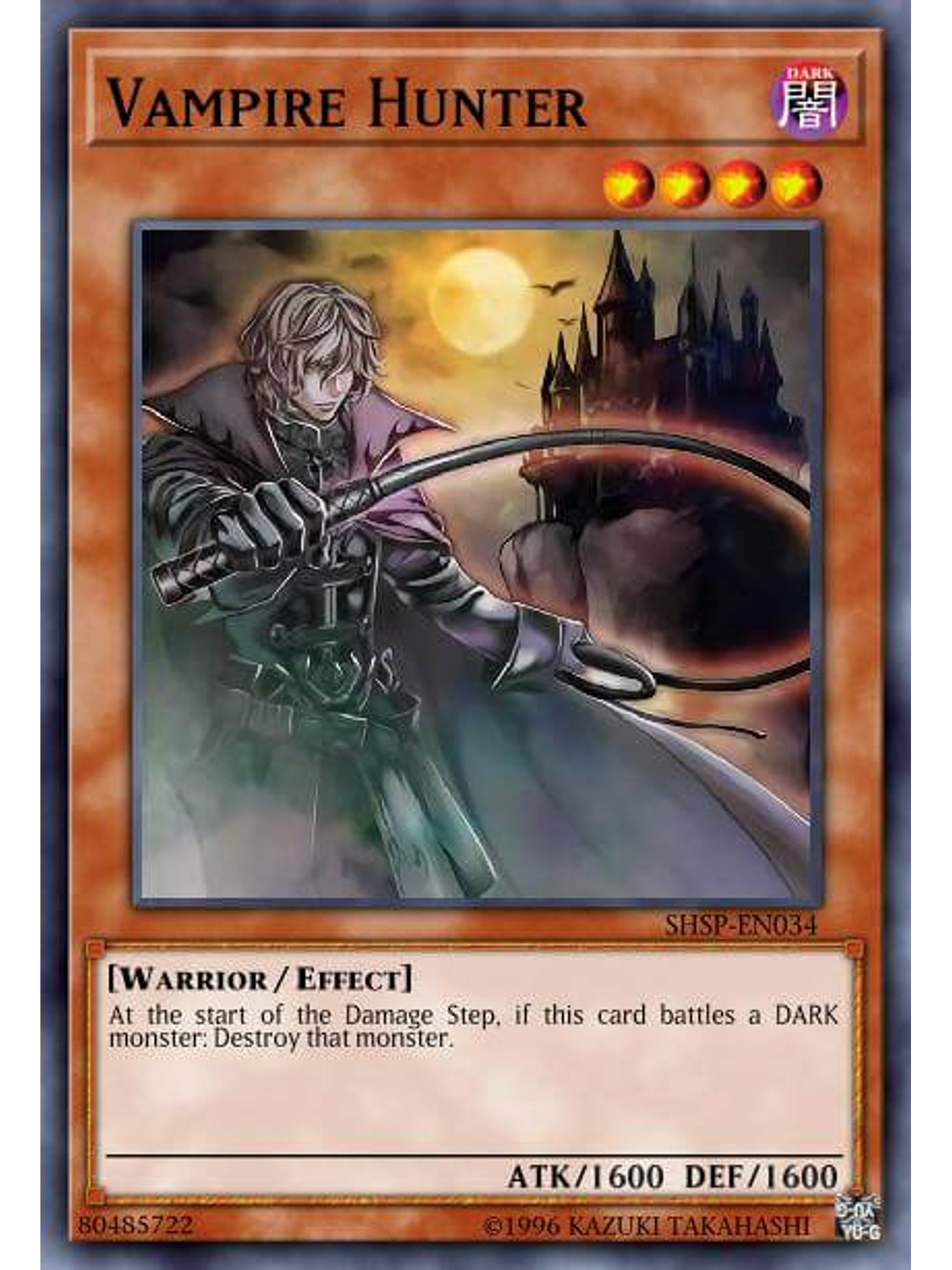 Vampire Hunter - SGX3-ENI19 - Common 1st Edition 1