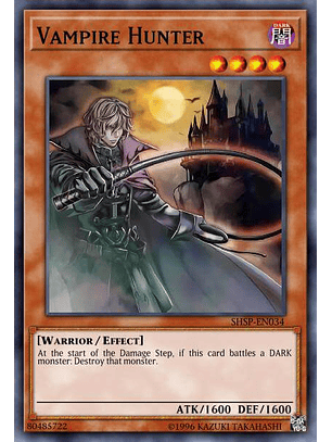 Vampire Hunter - SGX3-ENI19 - Common 1st Edition