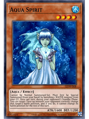 Aqua Spirit - SGX3-ENI20 - Common 1st Edition