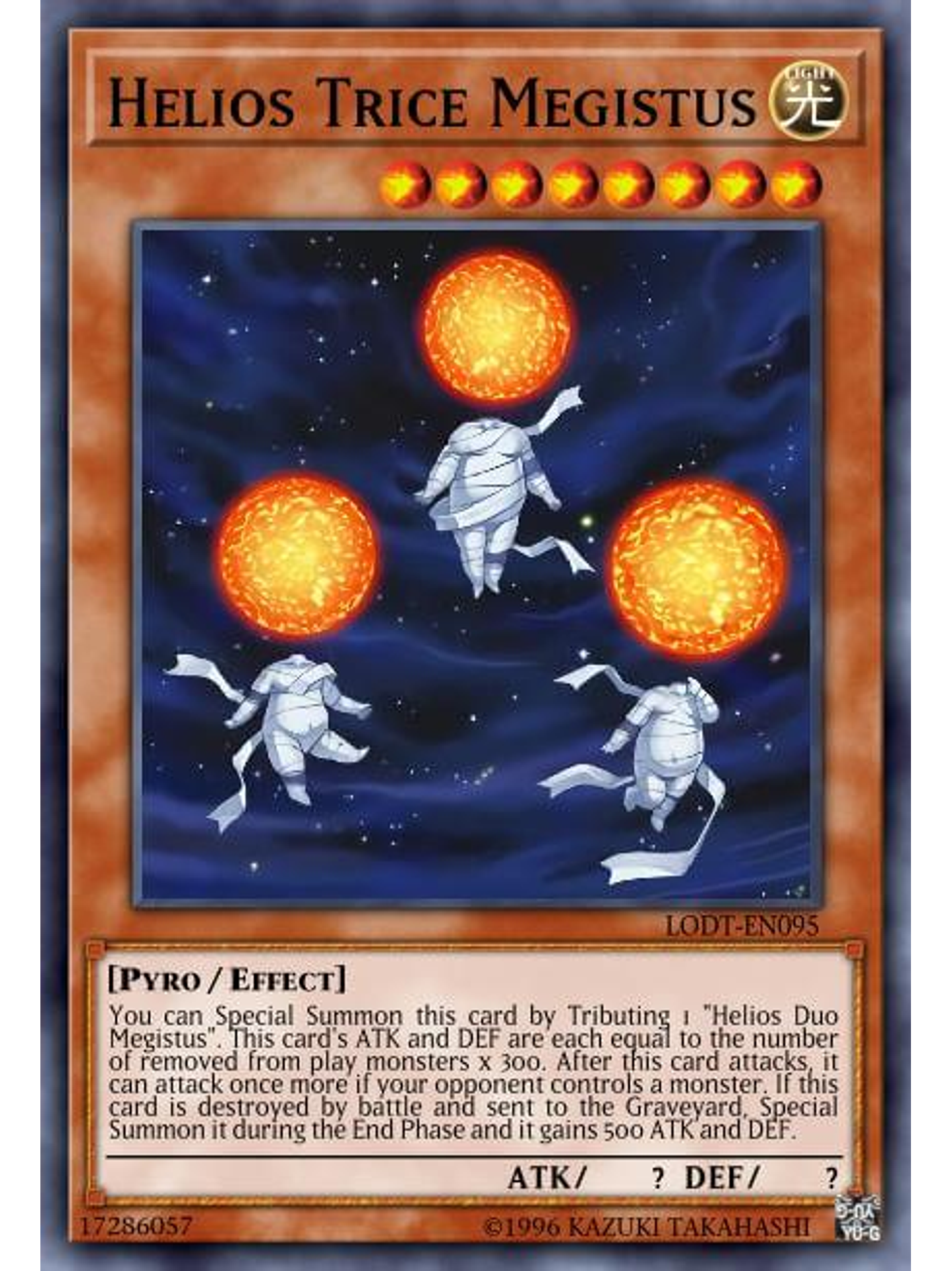 Helios Trice Megistus - SGX3-ENI23 - Common 1st Edition 1