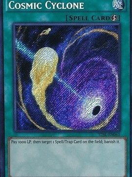 Cosmic Cyclone - TDIL-EN065 - Secret Rare 1st Edition