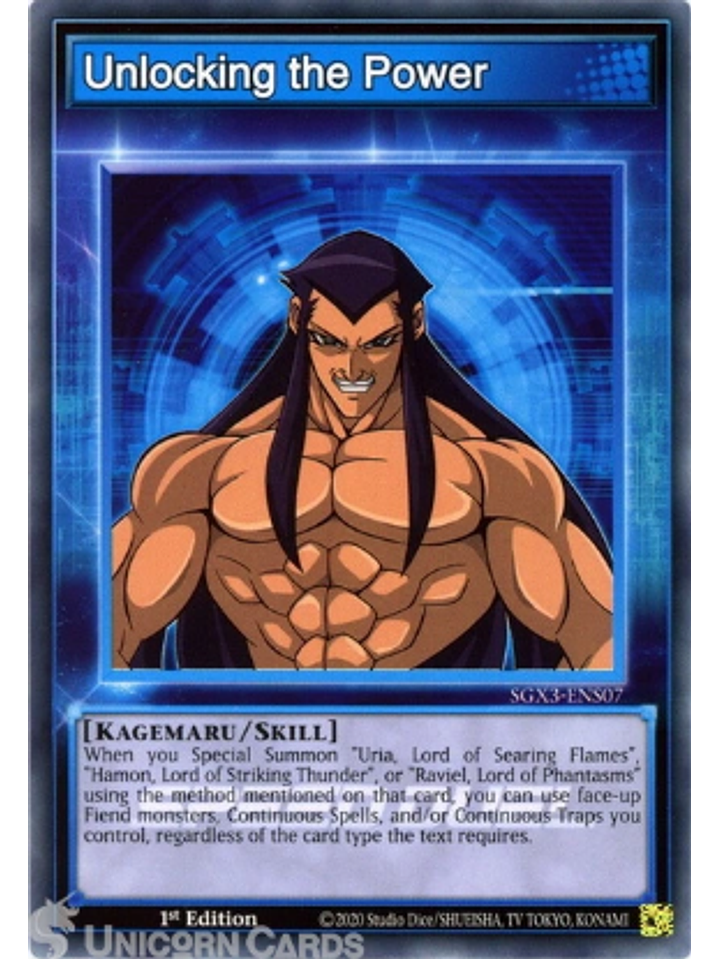 Unlocking the Power - SGX3-ENS07 - Common 1st Edition 1