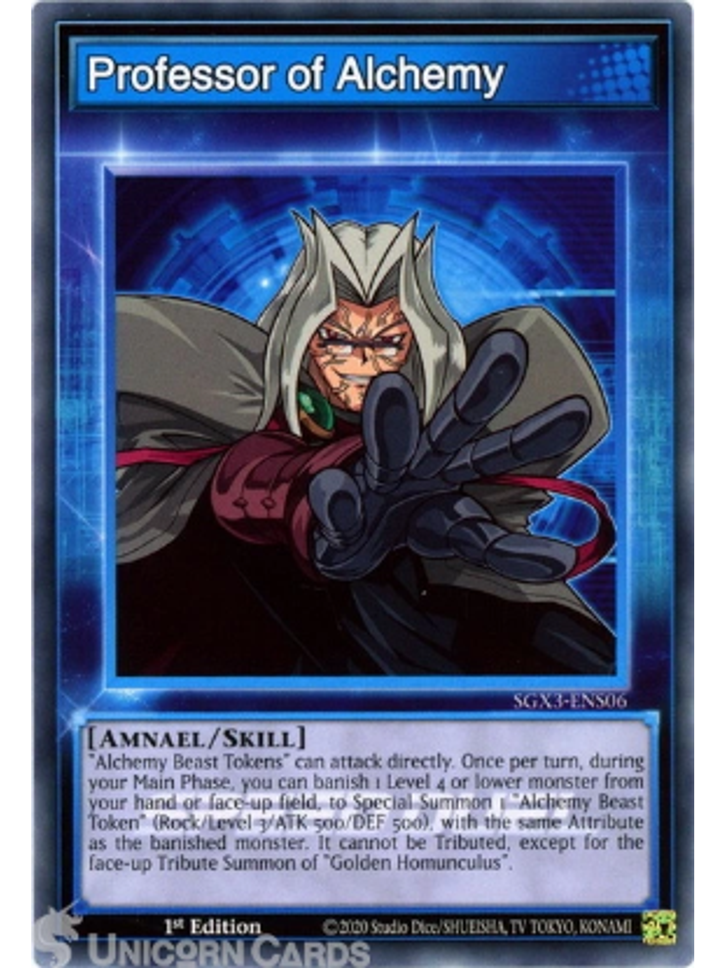 Professor of Alchemy - SGX3-ENS06 - Common 1st Edition 1