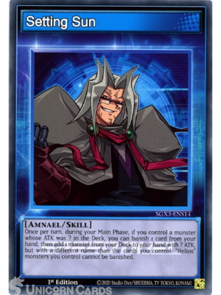 Setting Sun - SGX3-ENS14 - Common 1st Edition 1