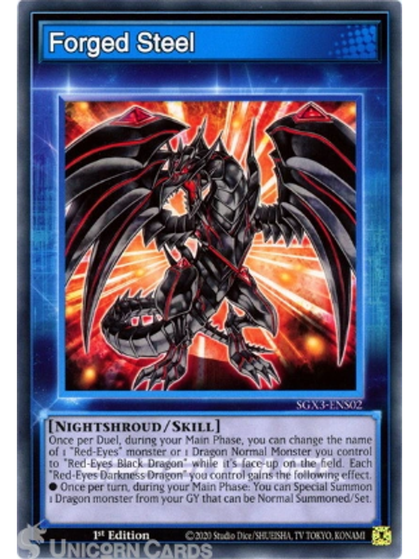 Forged Steel - SGX3-ENS02 - Common 1st Edition 1