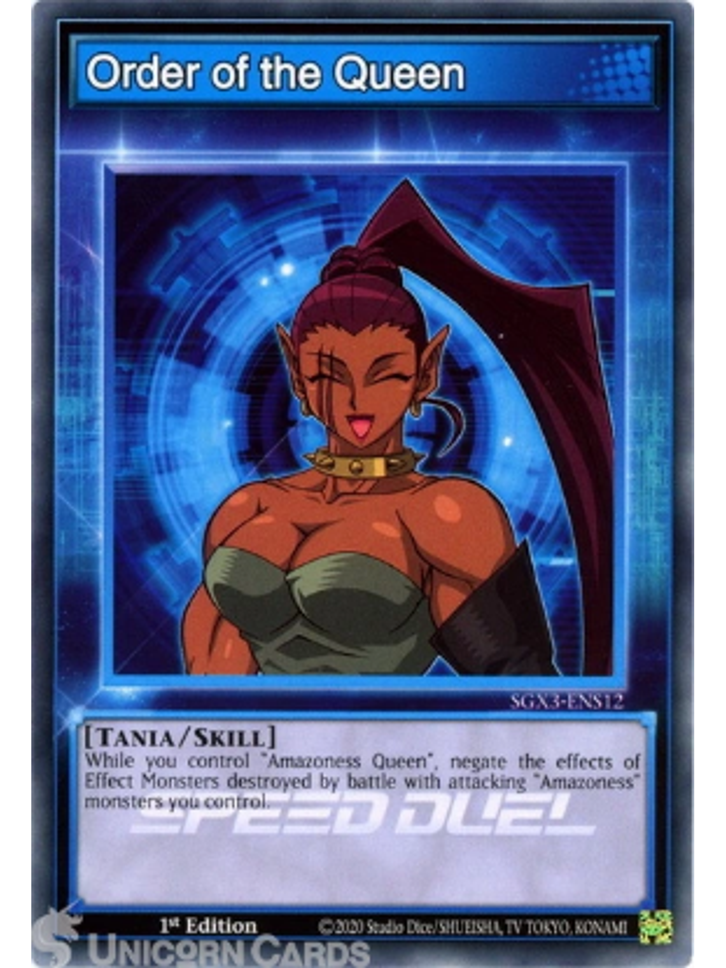 Order of the Queen - SGX3-ENS12 - Common 1st Edition 1