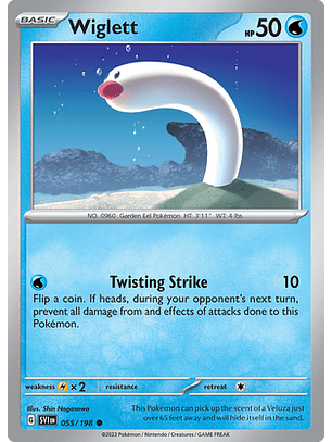 Wiglett - 055/198 - Common Reverse Holo