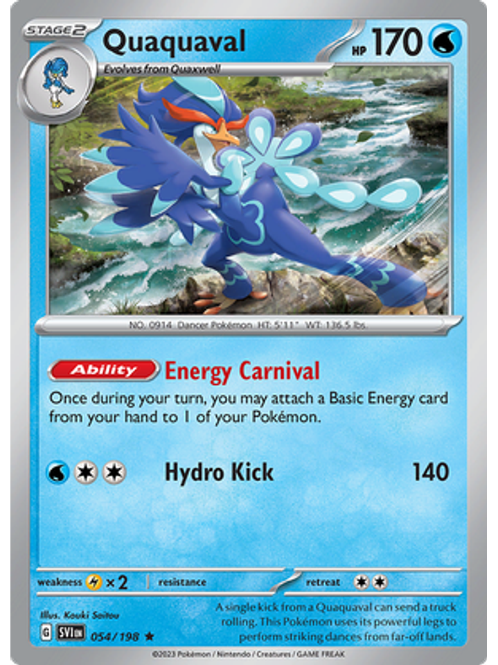 Quaquaval - 054/198 - Rare 1