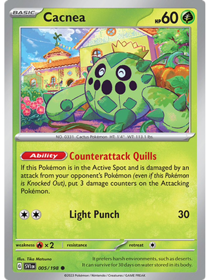 Cacnea - 005/198 - Common Reverse Holo 1