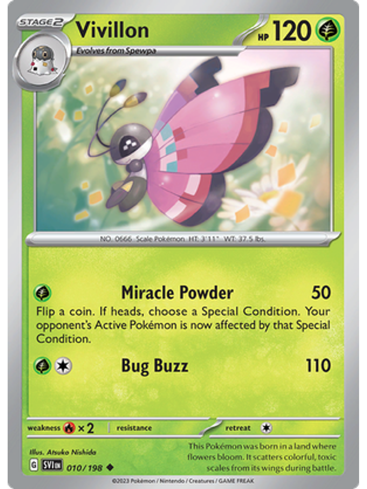 Vivillon - 010/198 - Uncommon 1