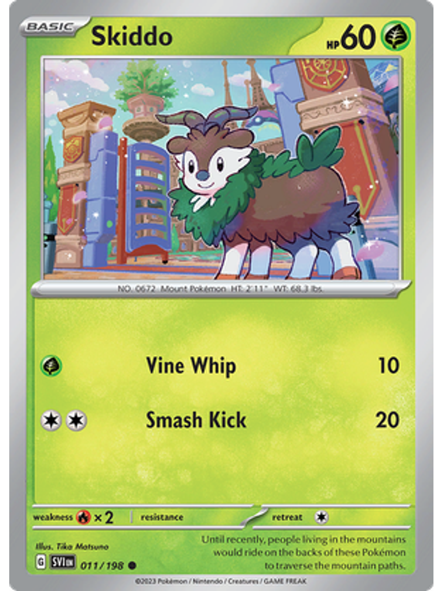 Skiddo - 011/198 - Common 1