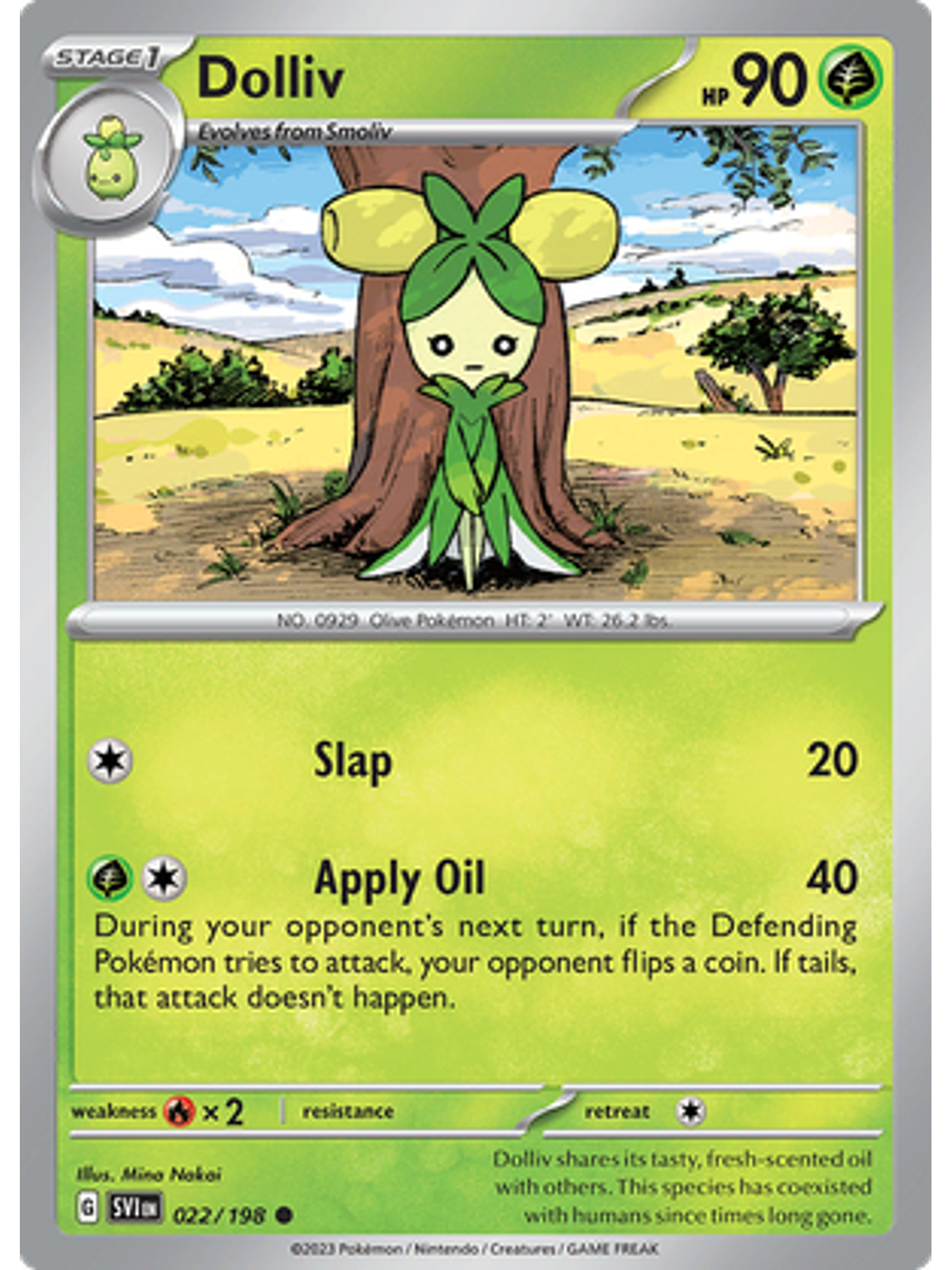 Dolliv - 022/198 - Common Reverse Holo 1