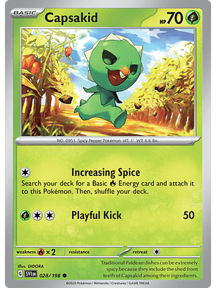 Capsakid - 028/198 - Common Reverse Holo