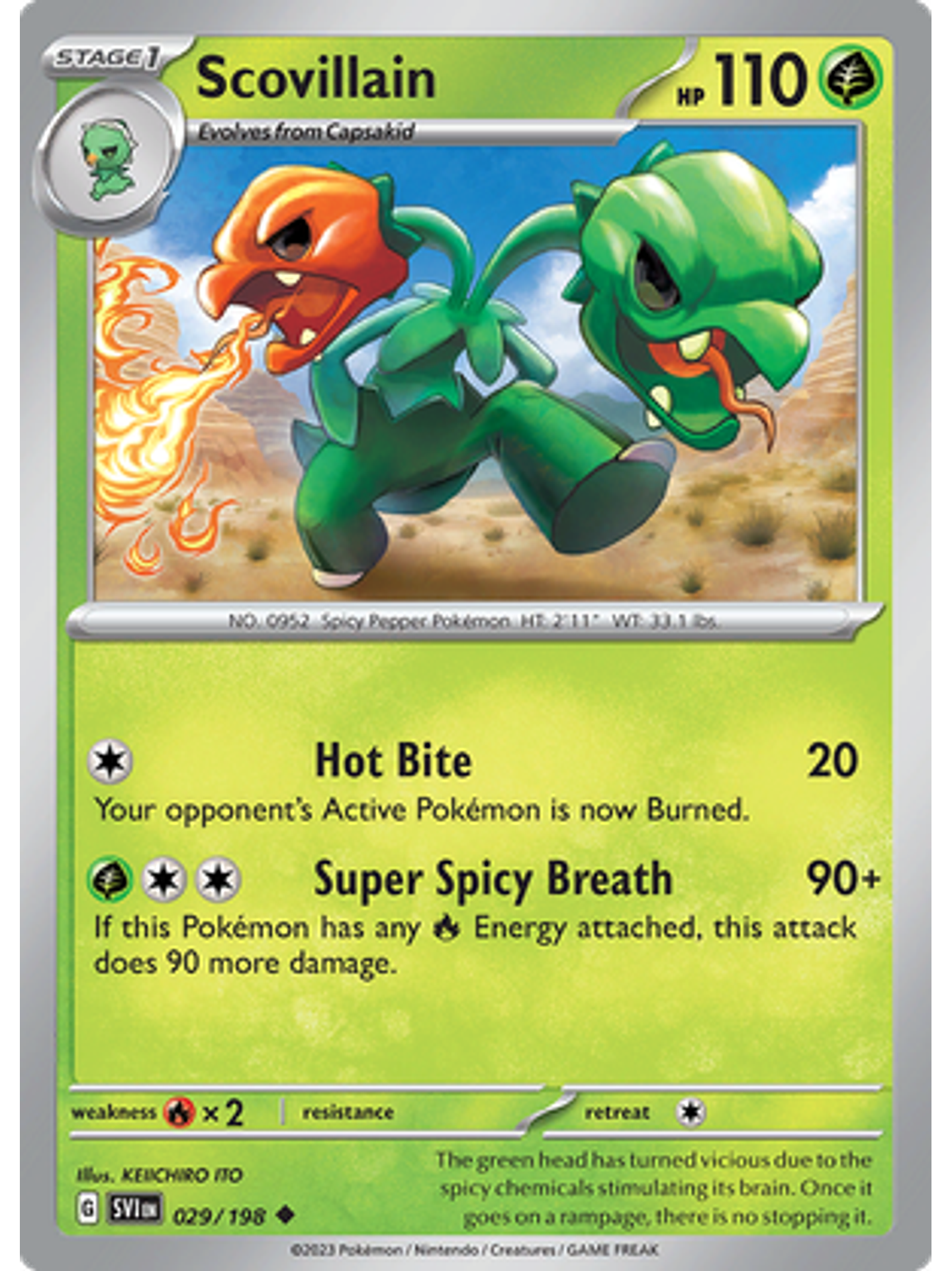 Scovillain - 029/198 - Uncommon 1