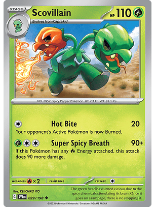 Scovillain - 029/198 - Uncommon