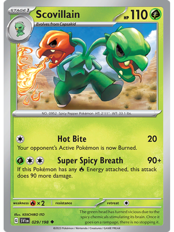 Scovillain - 029/198 - Uncommon 1