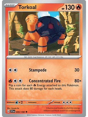 Torkoal - 035/198 - Uncommon