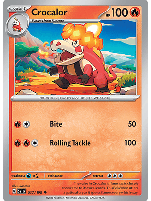Crocalor - 037/198 - Uncommon