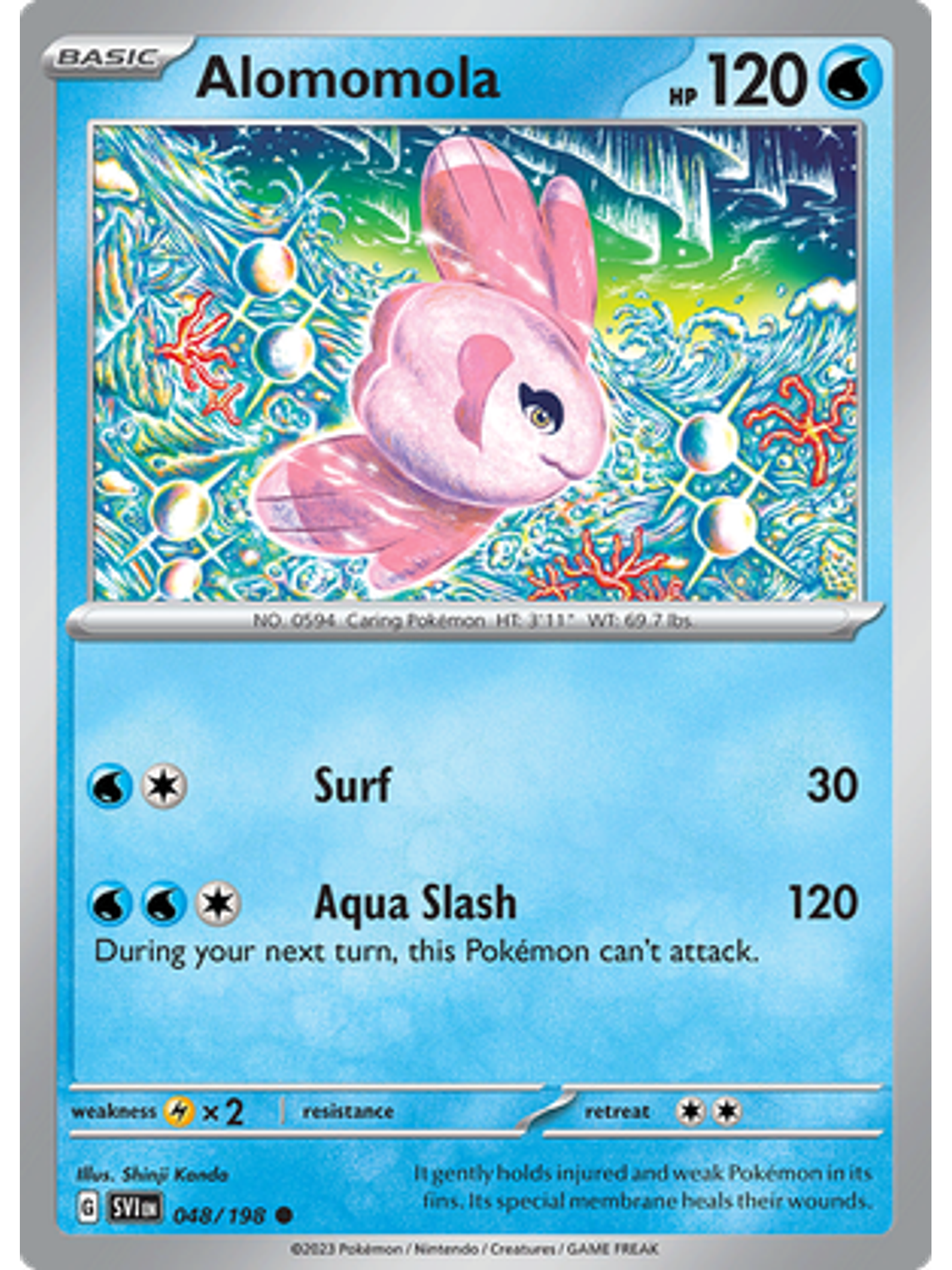 Alomomola - 048/198 - Common Reverse Holo 1