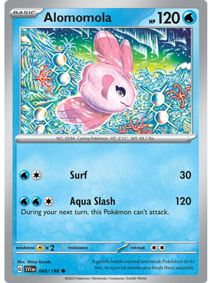 Alomomola - 048/198 - Common Reverse Holo 1
