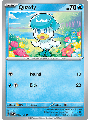 Quaxly - 052/198 - Common