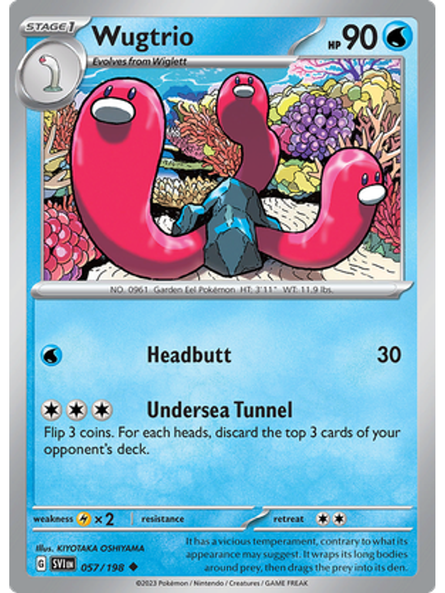 Wugtrio - 057/198 - Uncommon 1