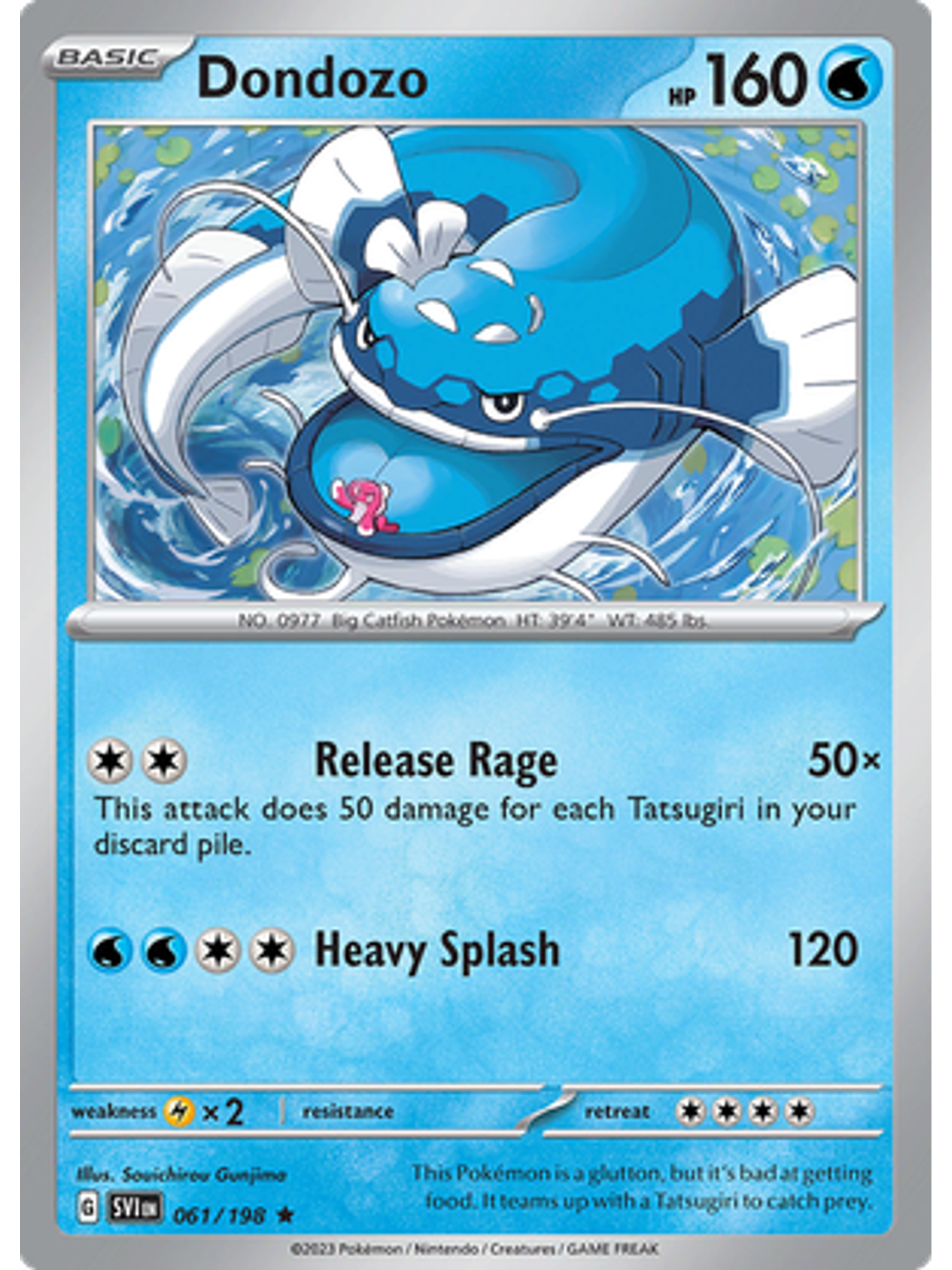 Dondozo - 061/198 - Holo Rare 1