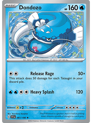 Dondozo - 061/198 - Holo Rare