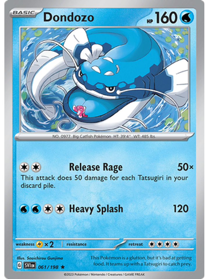 Dondozo - 061/198 - Holo Rare 1