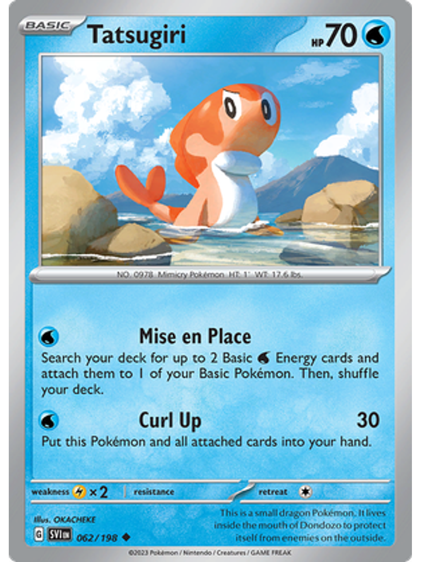 Tatsugiri - 062/198 - Uncommon Reverse Holo 1