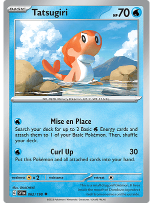 Tatsugiri - 062/198 - Uncommon Reverse Holo