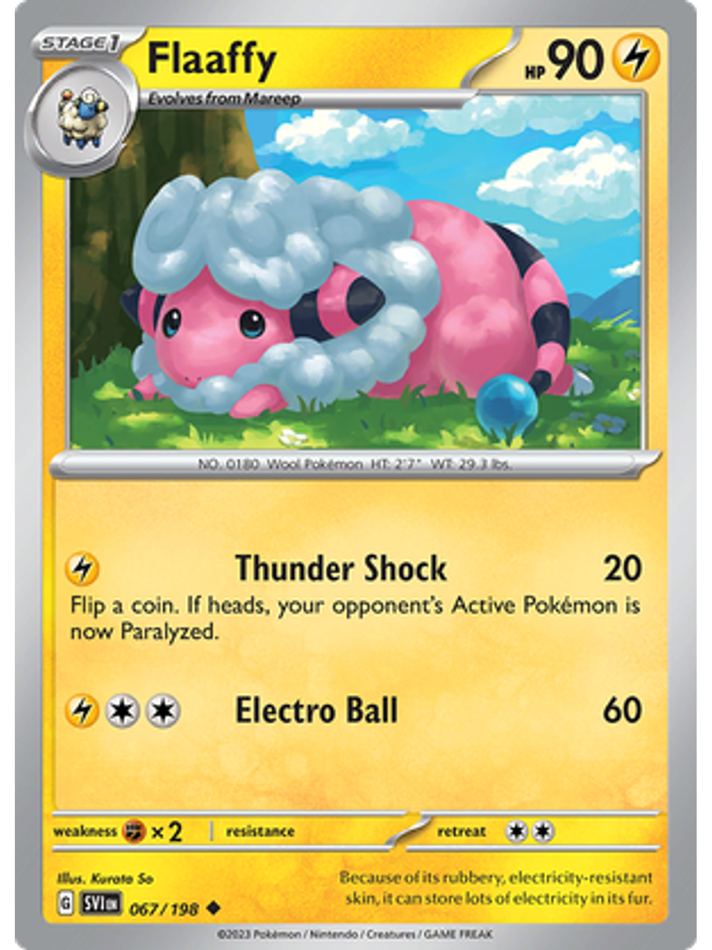 Flaaffy - 067/198 - Uncommon 1