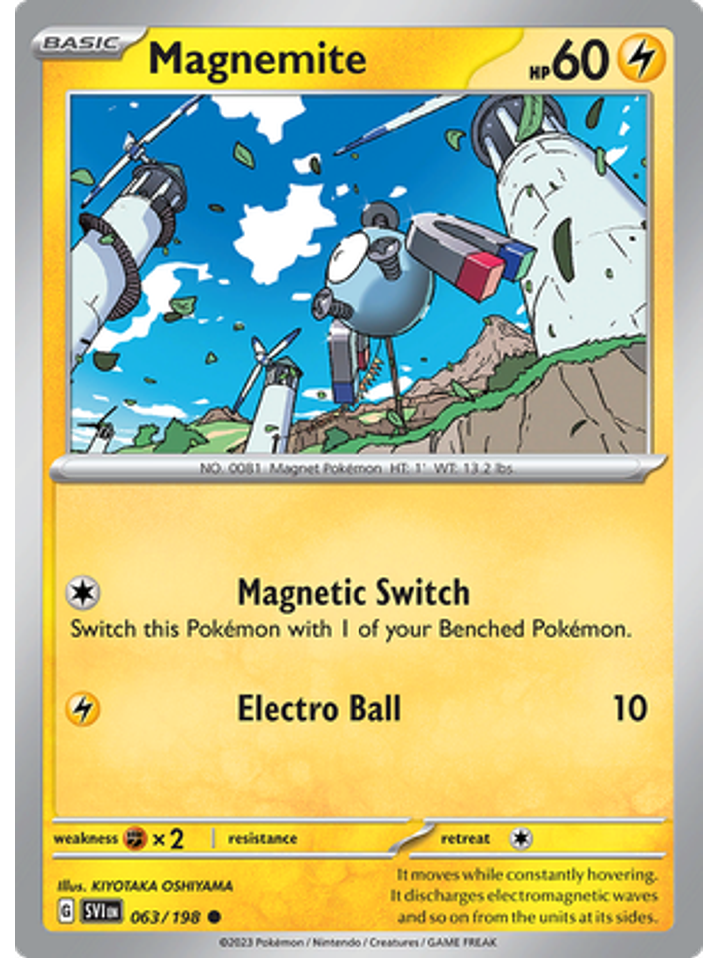 Magnemite - 063/198 - Common 1