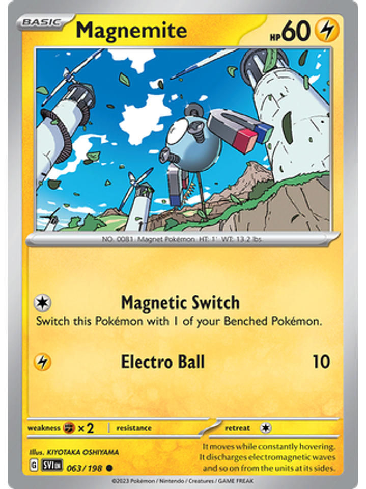 Magnemite - 063/198 - Common 1