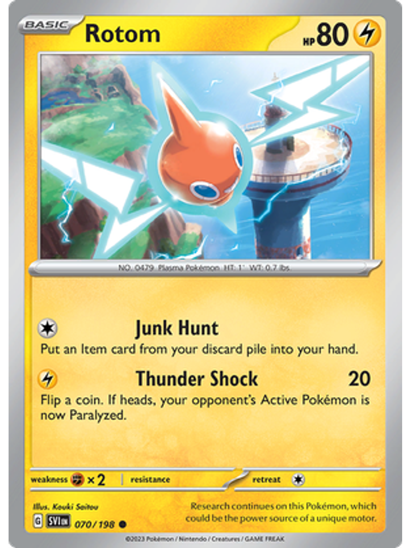 Rotom - 070/198 - Common Reverse Holo 1