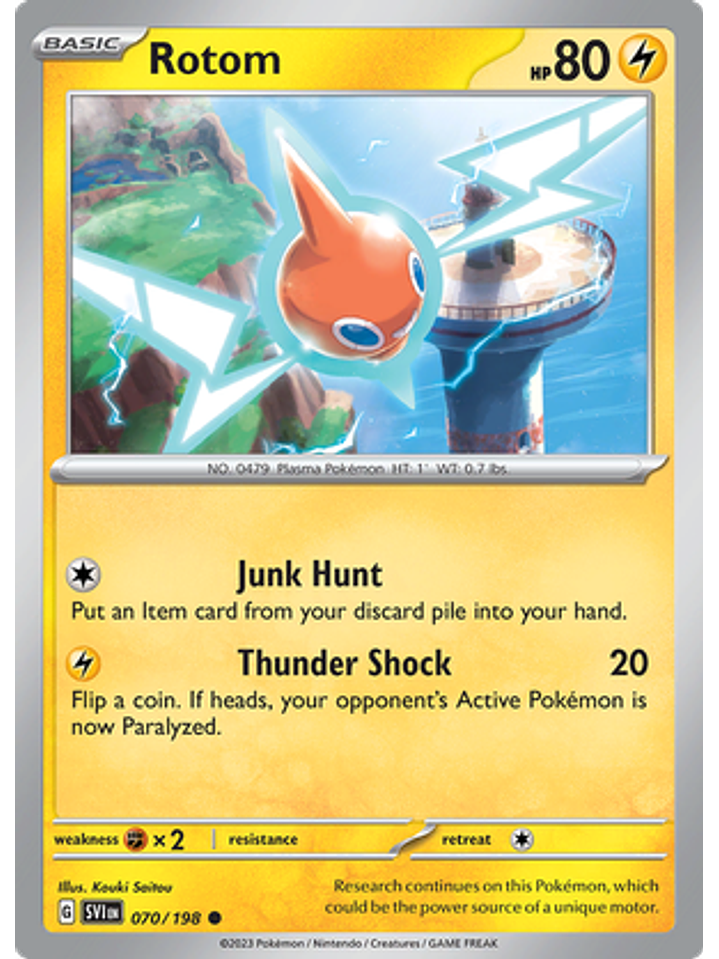 Rotom - 070/198 - Common Reverse Holo 1