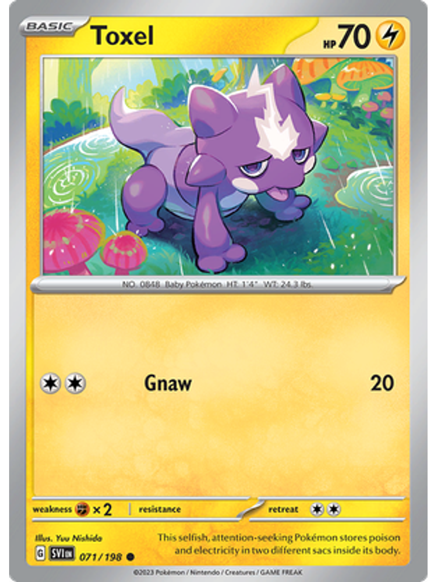 Toxel - 071/198 - Common Reverse Holo 1