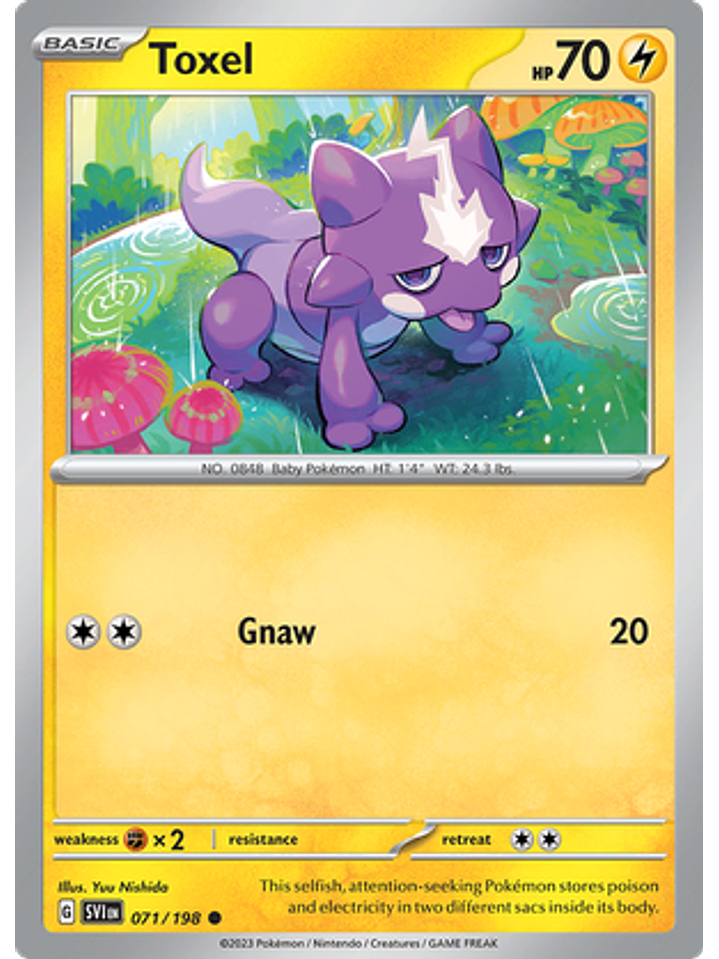 Toxel - 071/198 - Common Reverse Holo 1