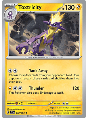 Toxtricity - 072/198 - Uncommon