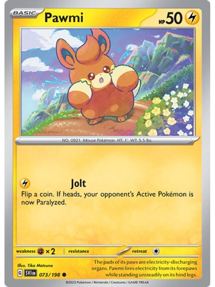 Pawmi - 073/198 - Common Reverse Holo 1